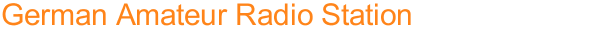 German Amateur Radio Station